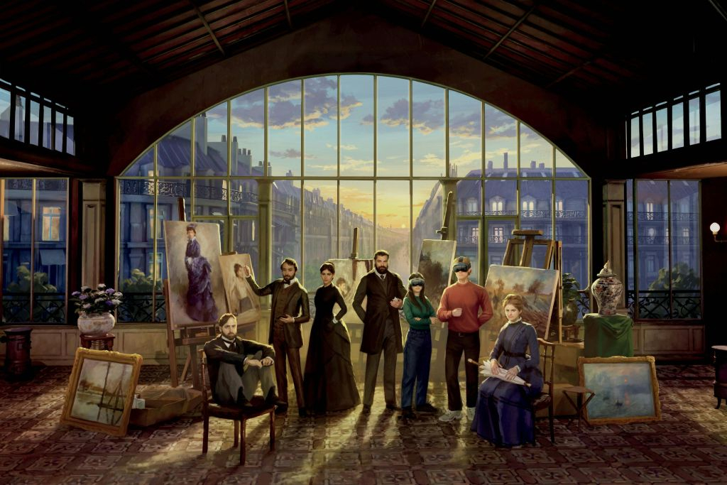 Lyon: "Experiencia de RV "Una velada con los impresionistas, París 1874