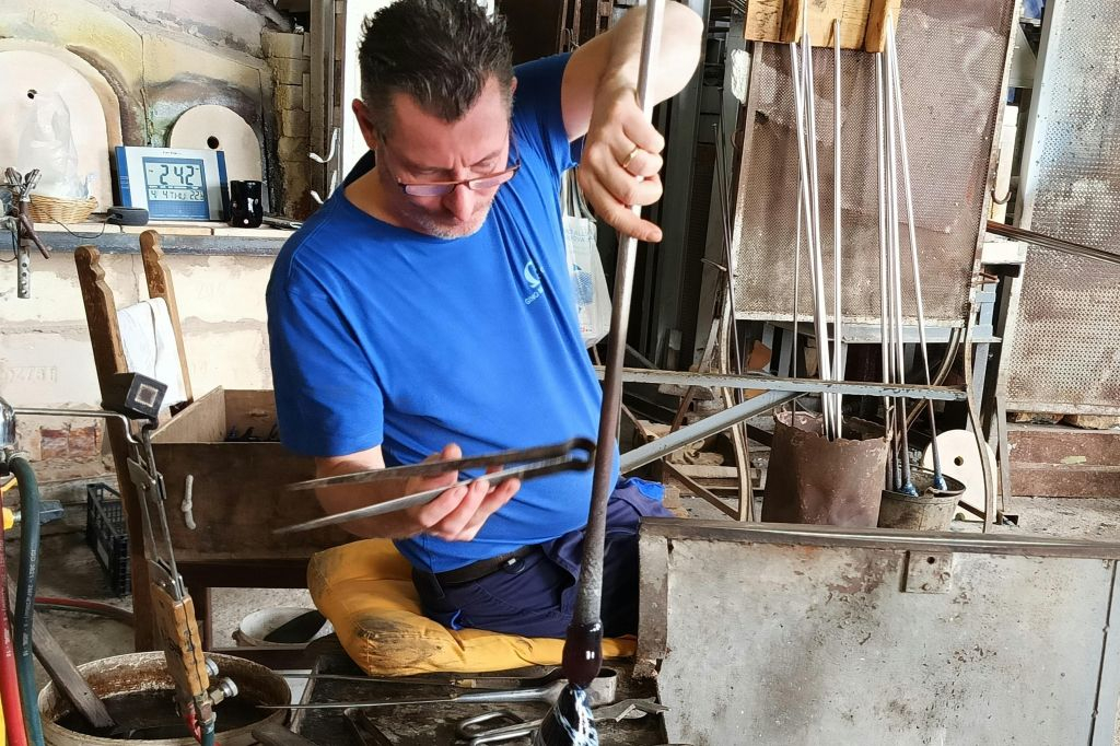 Murano Venezia: Dimostrazione guidata di soffiatura del vetro