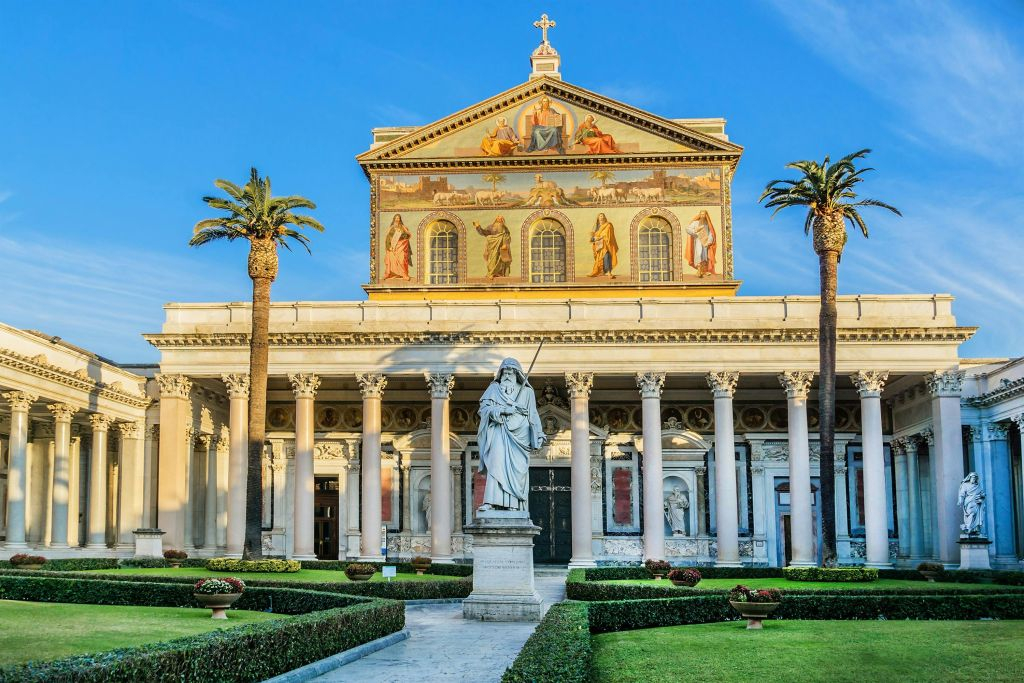 Roma: Tour guidato delle tre Basiliche Papali e della Scala Santa