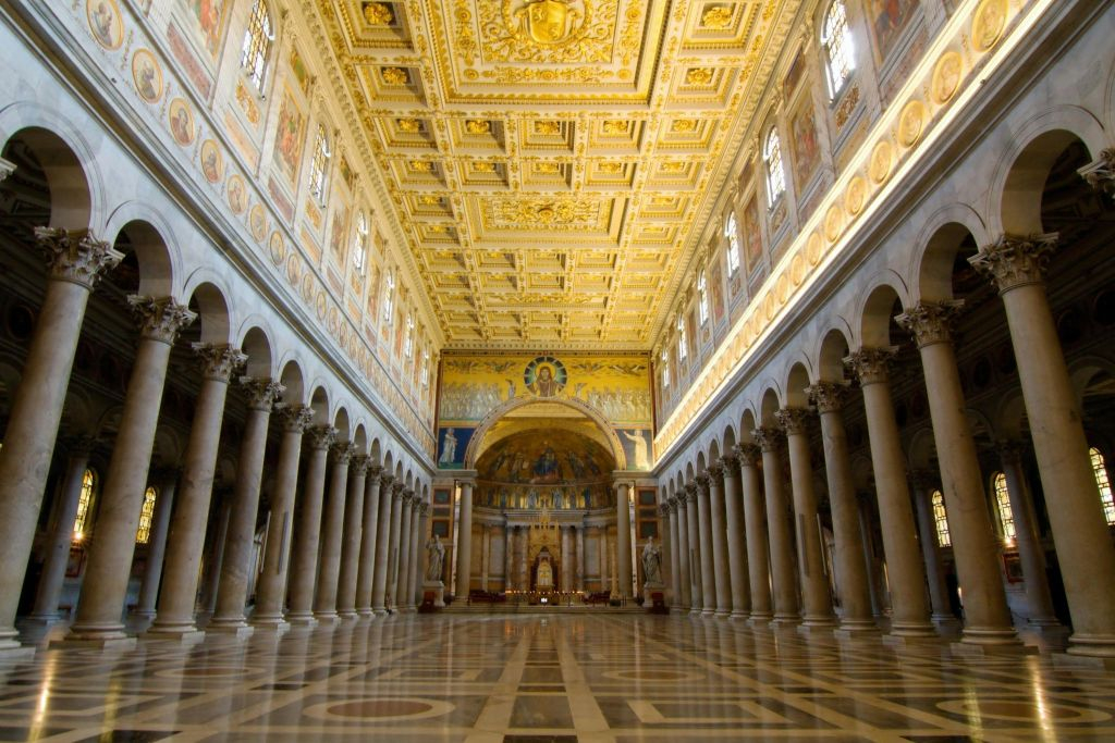 Roma: Tour guidato delle tre Basiliche Papali e della Scala Santa