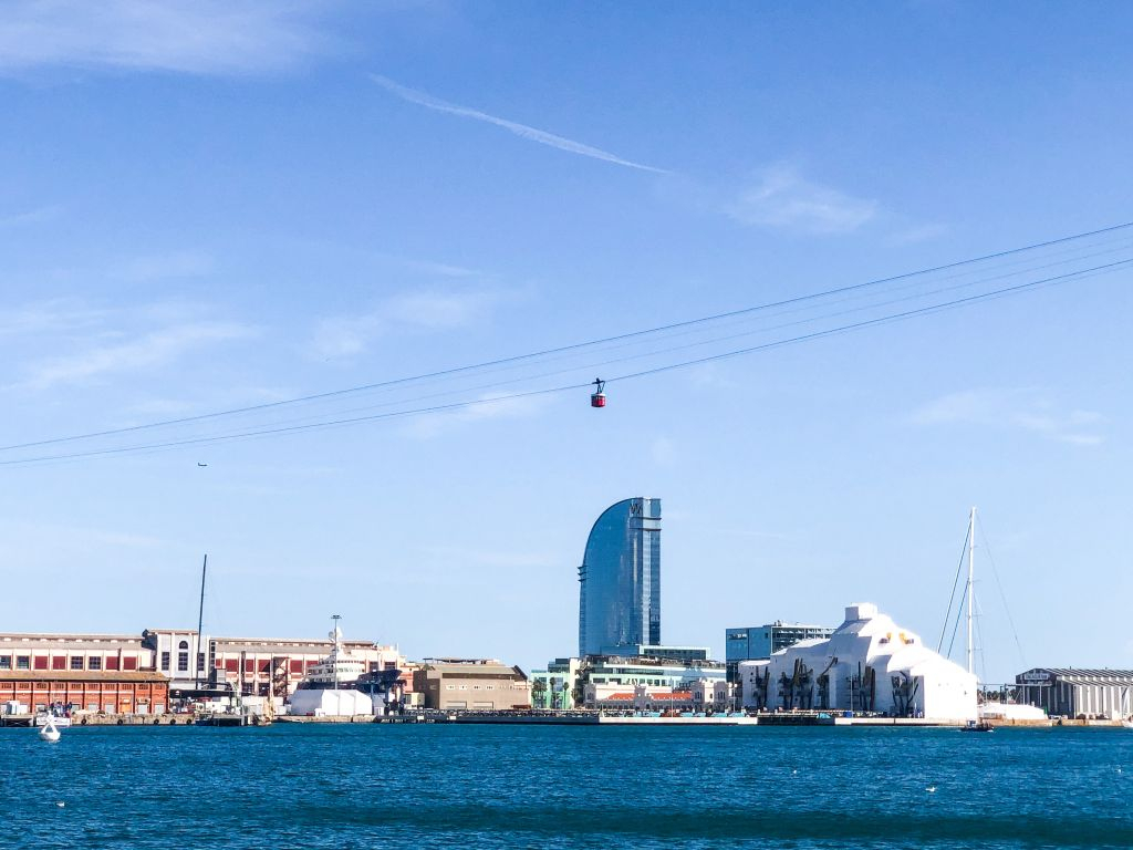 Barcelona Cable Car: Roundtrip from Barceloneta Beach