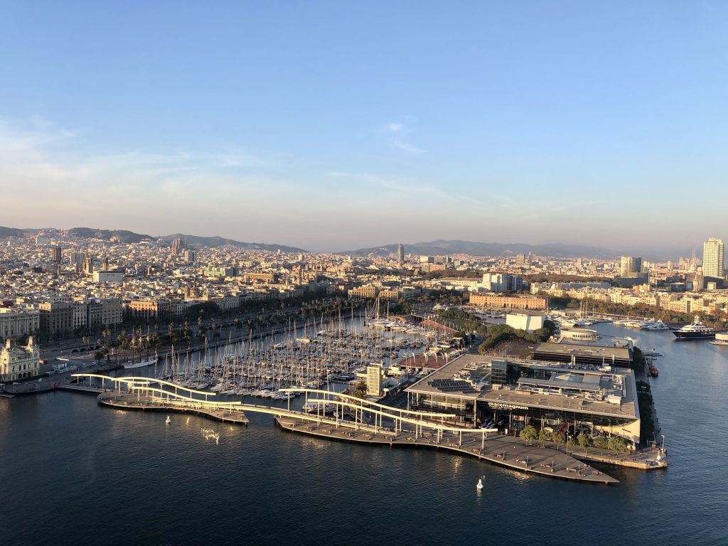 Barcelona Cable Car: Roundtrip from Barceloneta Beach