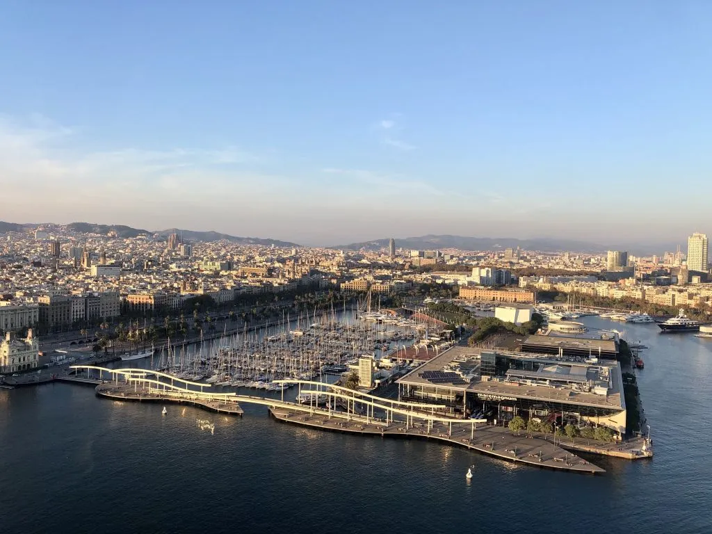 Barcelona Cable Car: Roundtrip from Barceloneta Beach
