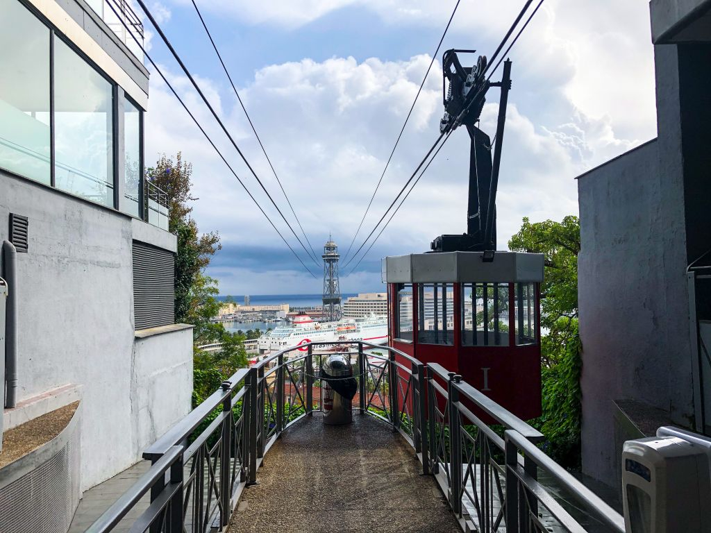 Barcelona Cable Car: Roundtrip from Barceloneta Beach