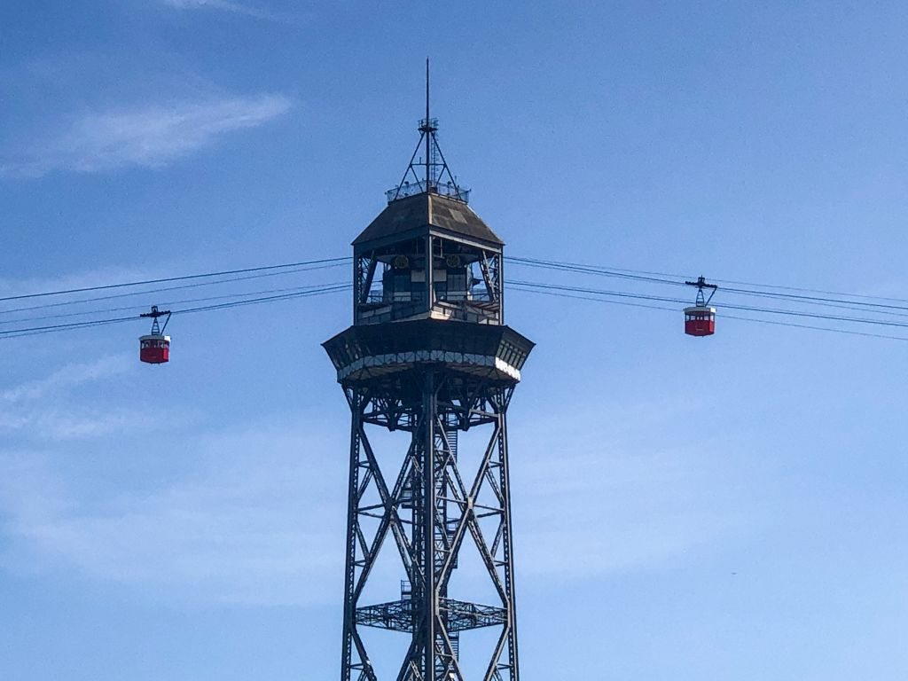 Barcelona Cable Car: Roundtrip from Barceloneta Beach