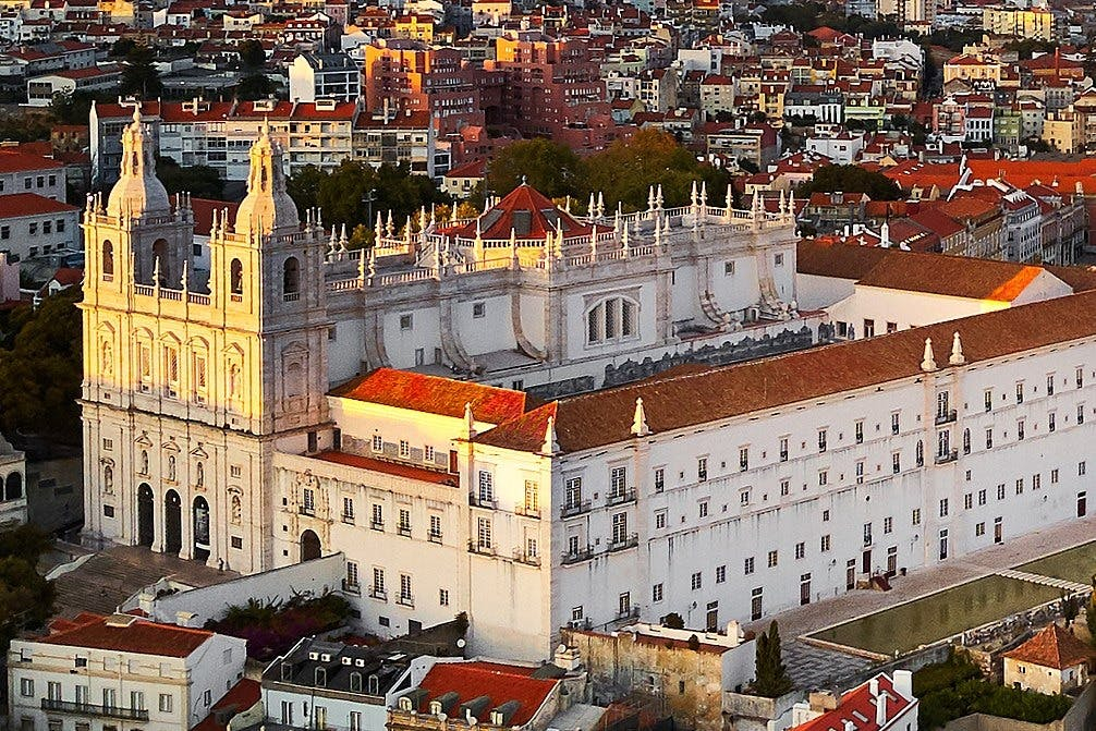 Mosteiro de São Vicente de Fora: bilhete de entrada