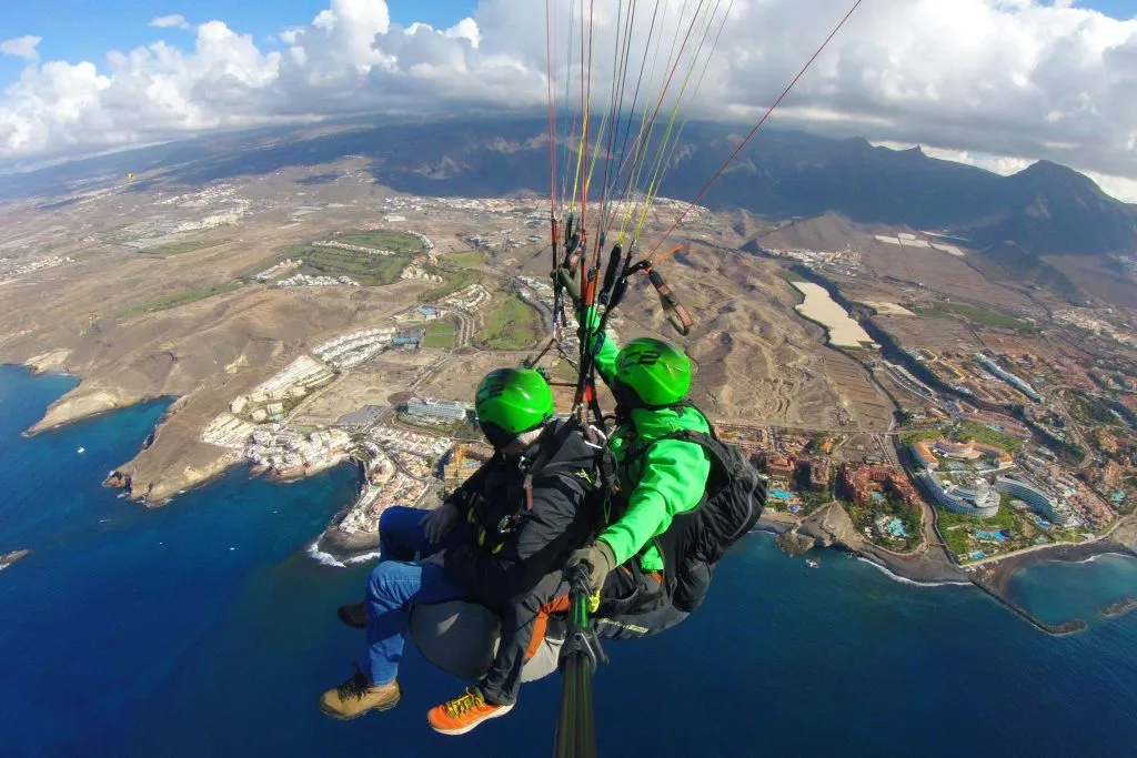 Costa Adeje: Vuelo en Parapente