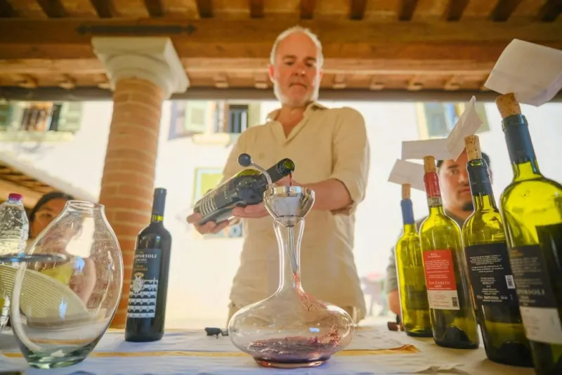 Firenze: Laboratorio guidato per piccoli gruppi sulla produzione del vino + degustazione