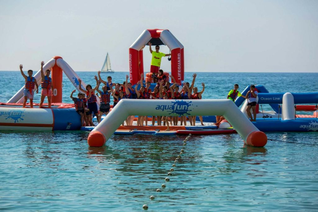 Salou: Inflatable Water Park Experience