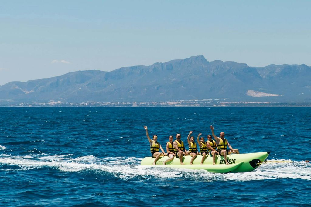 Salou: Experiencia Banana Boat