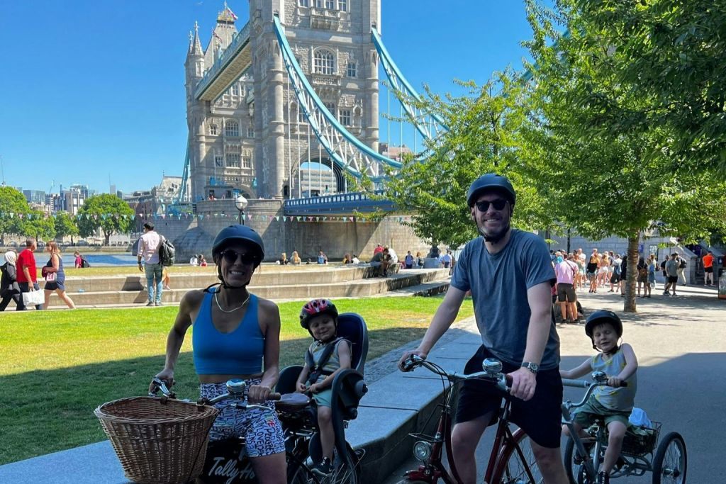 London: Private Family Bike Tour