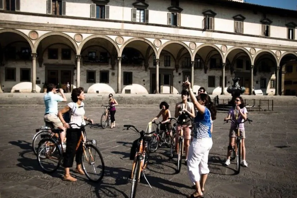Firenze: Tour audio guidato in bicicletta
