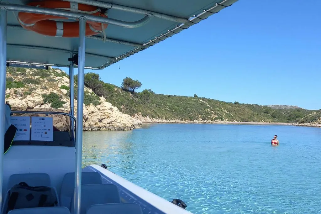 Menorca: Excursión en Barco por las Calas del Norte