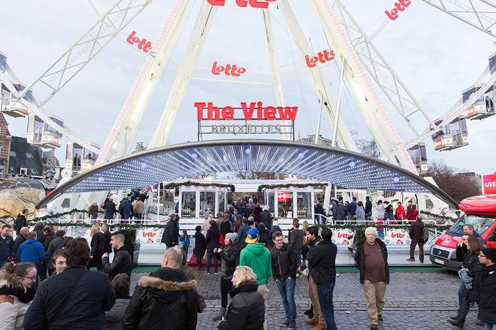 Roda gigante "The View" em Bruxelas: Bilhete de entrada