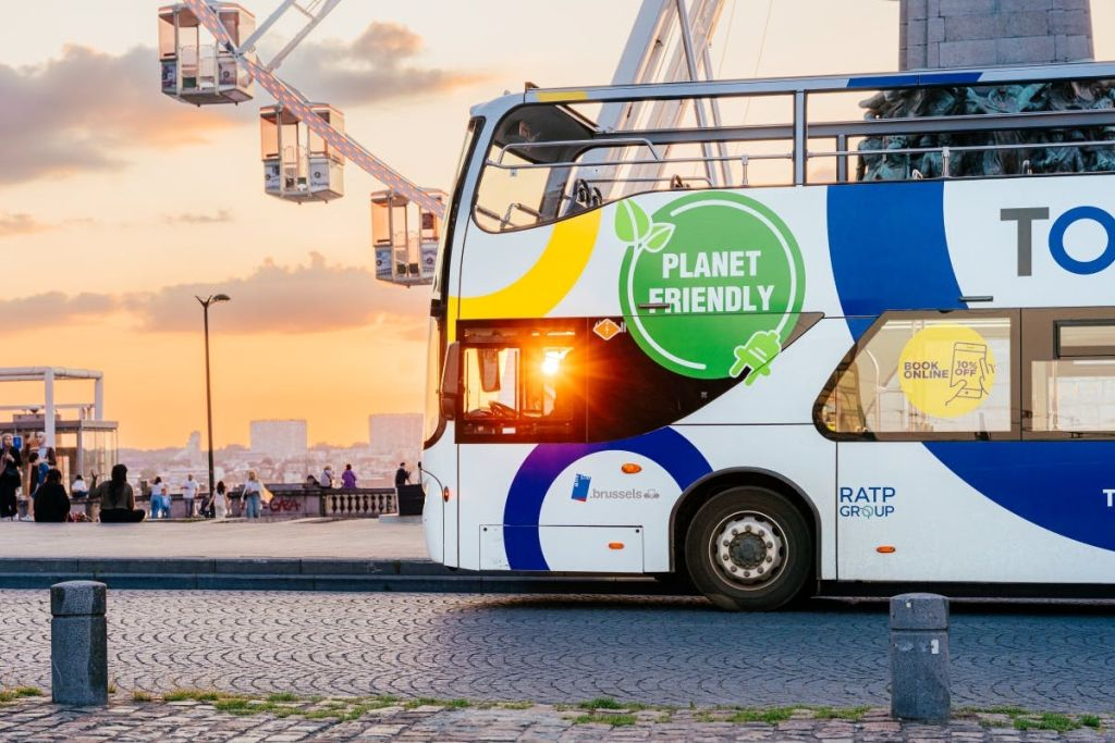 Tootbus Brussels: Before Night Electric Bus Tour