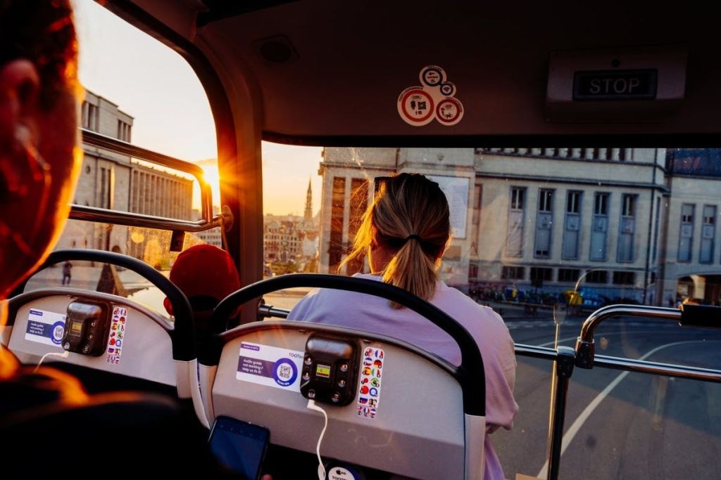 Tootbus Brussels: Before Night Electric Bus Tour