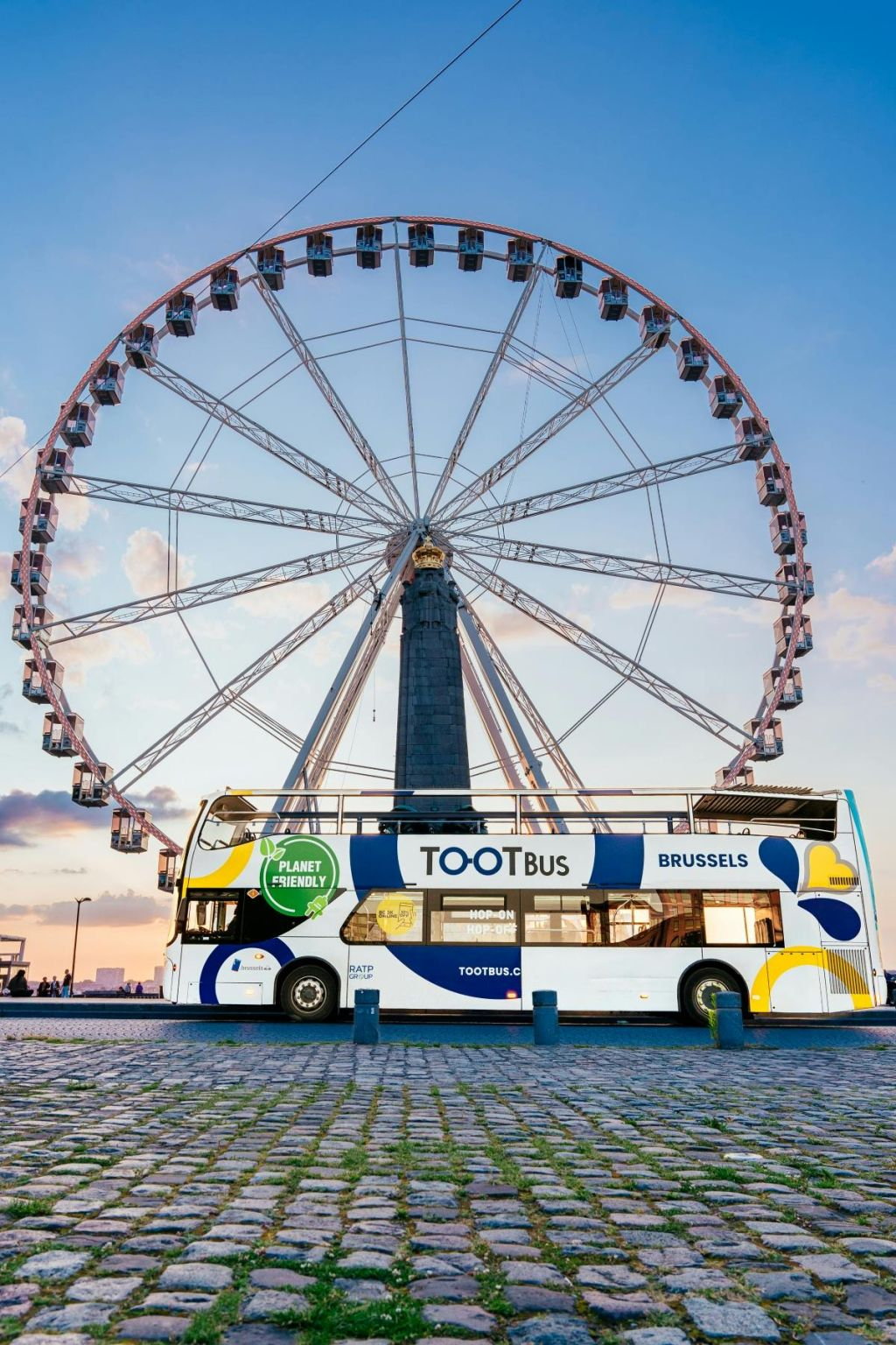 Tootbus Brussels: Before Night Electric Bus Tour