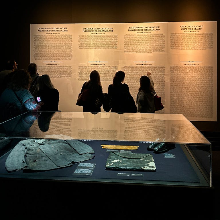 Titanic - A Exposição Oficial de Barcelona: Bilhete de entrada