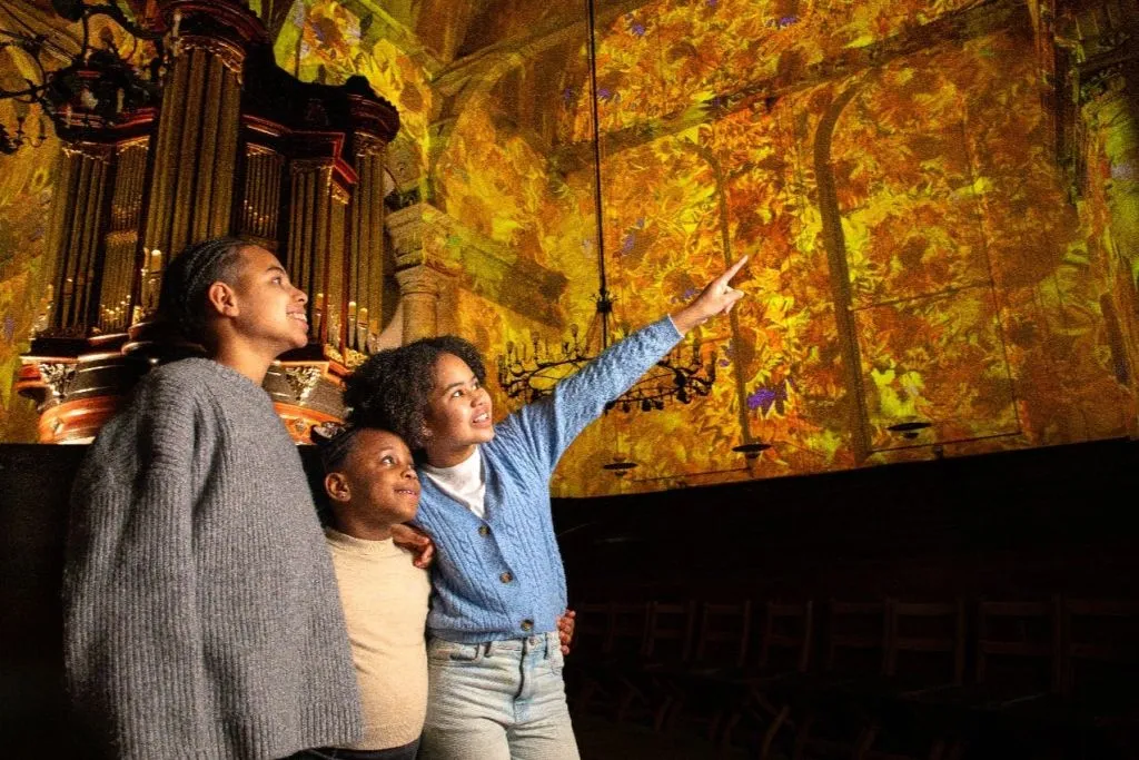 Expérience immersive Van Gogh et Rembrandt à Amsterdam : Billet d'entrée
