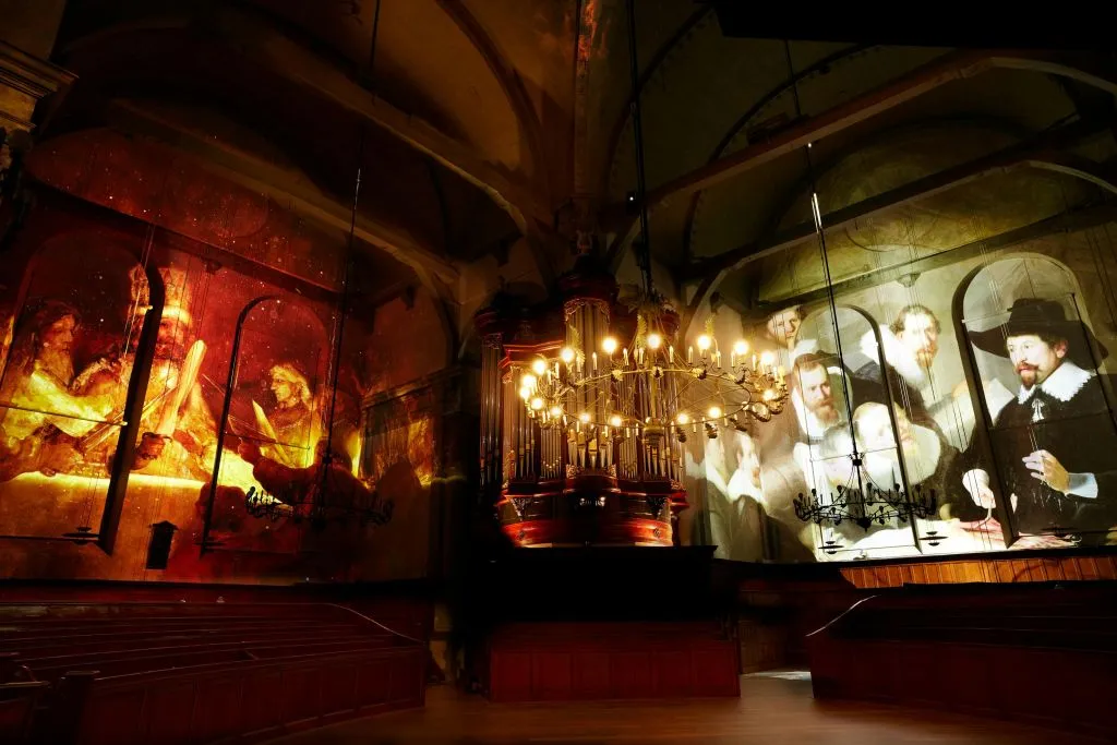 Expérience immersive Van Gogh et Rembrandt à Amsterdam : Billet d'entrée