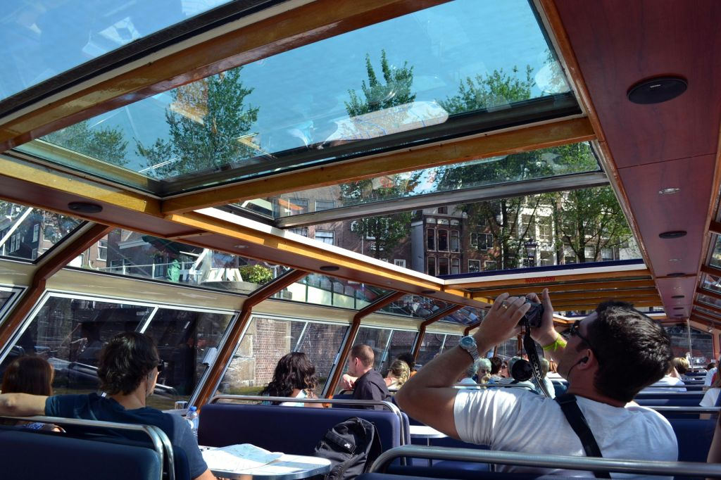 Amsterdam: Blue Boat Canal Cruise