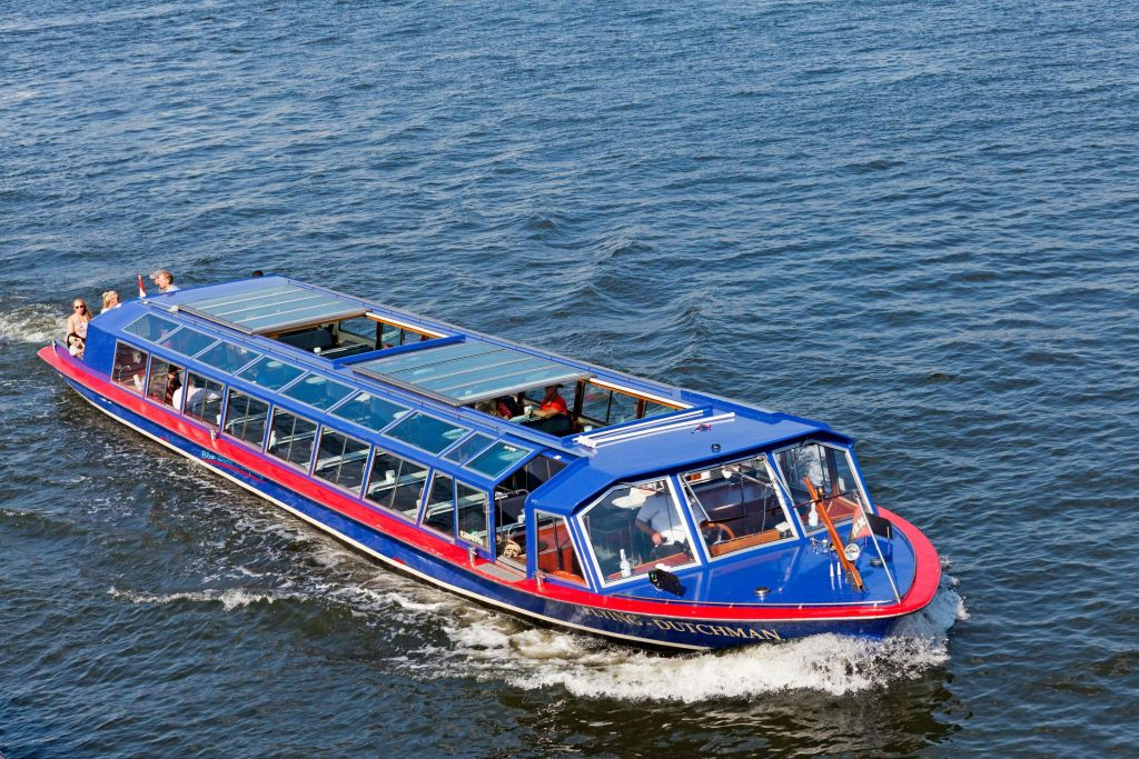 Amsterdam: Blue Boat Canal Cruise
