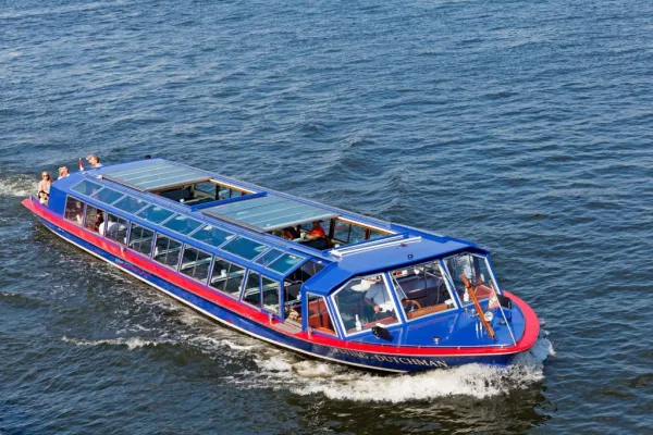 Amsterdam: Blue Boat Canal Cruise from Hard Rock Café