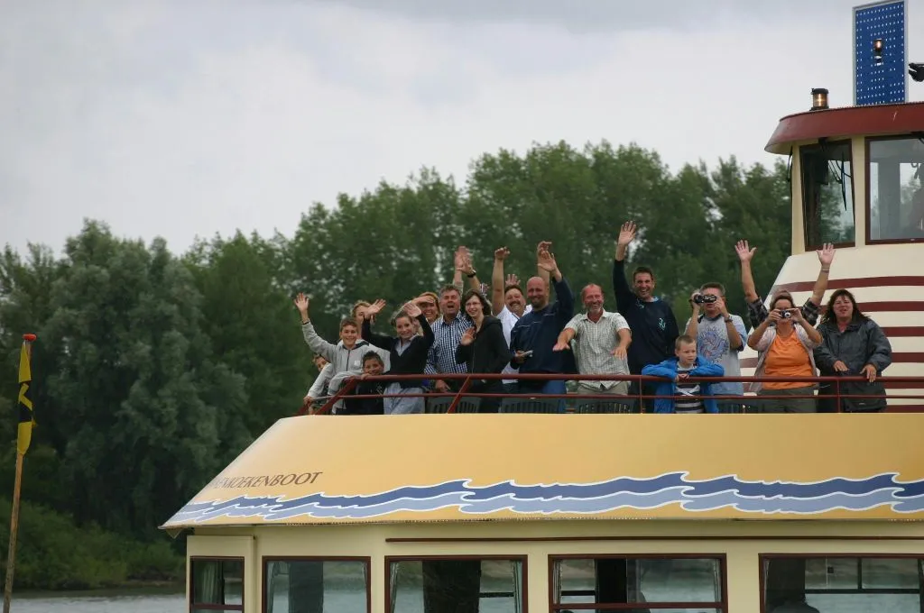 Barco de panquecas em Nijmegen