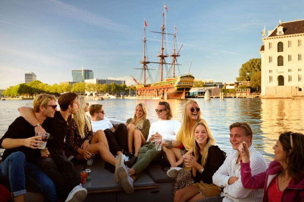 SAIL Amsterdam 2025: Open Boat Cruise with Drink