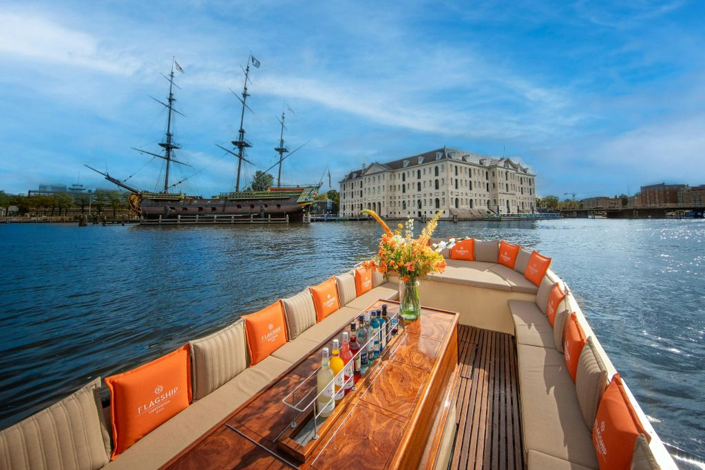 SAIL Amsterdam 2025: Open Boat Cruise with Drink