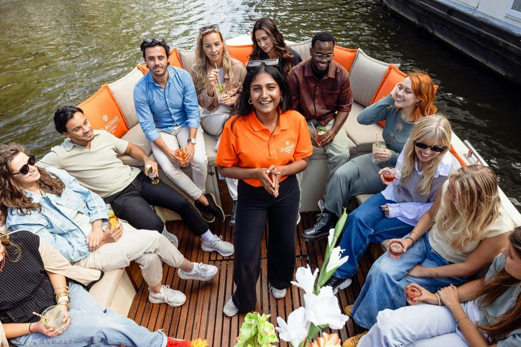 SAIL Amsterdam 2025: Open Boat Cruise with Drink