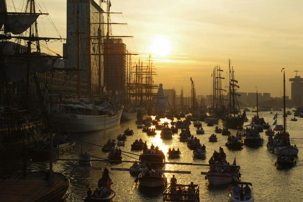SAIL Amsterdam 2025: Open Boat Cruise with Drink