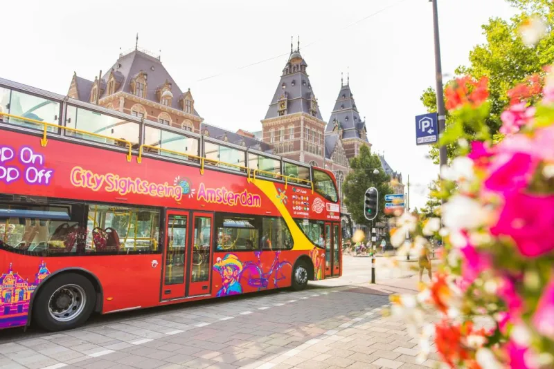 City Sightseeing Amesterdão: Excursão de autocarro hop-on hop-off