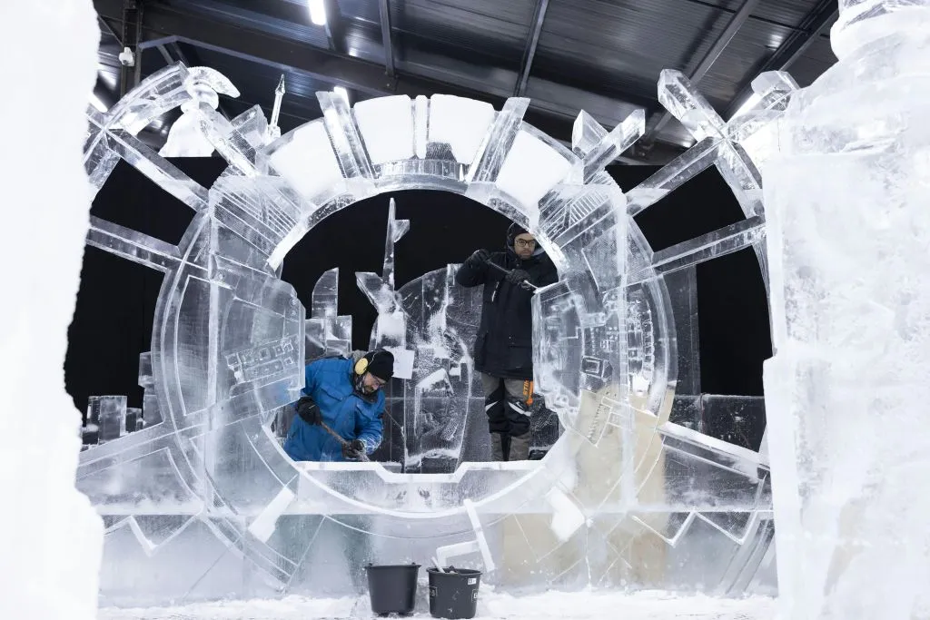 Festival néerlandais de sculptures sur glace : Billet d'entrée