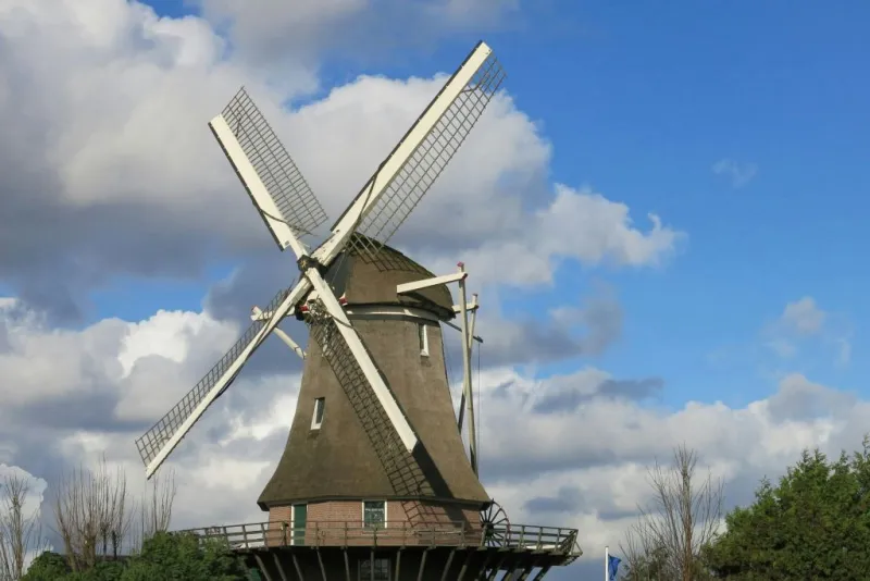 Moulin à vent de Sloten à Amsterdam