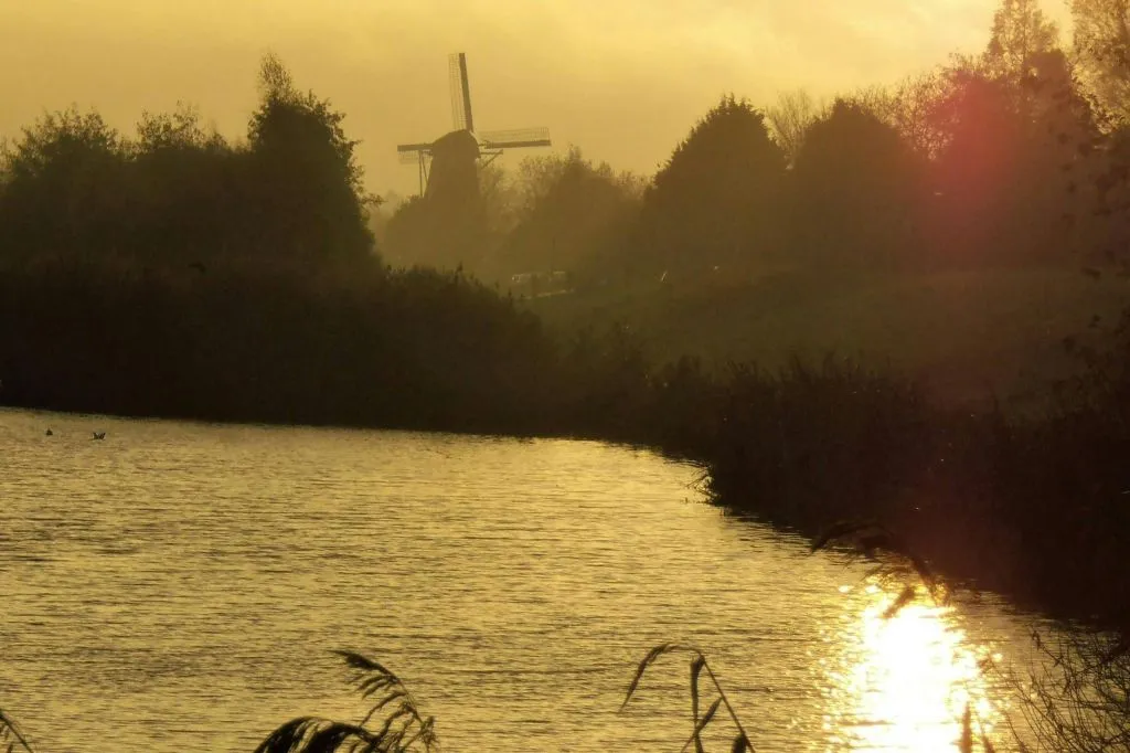 Moulin à vent de Sloten à Amsterdam