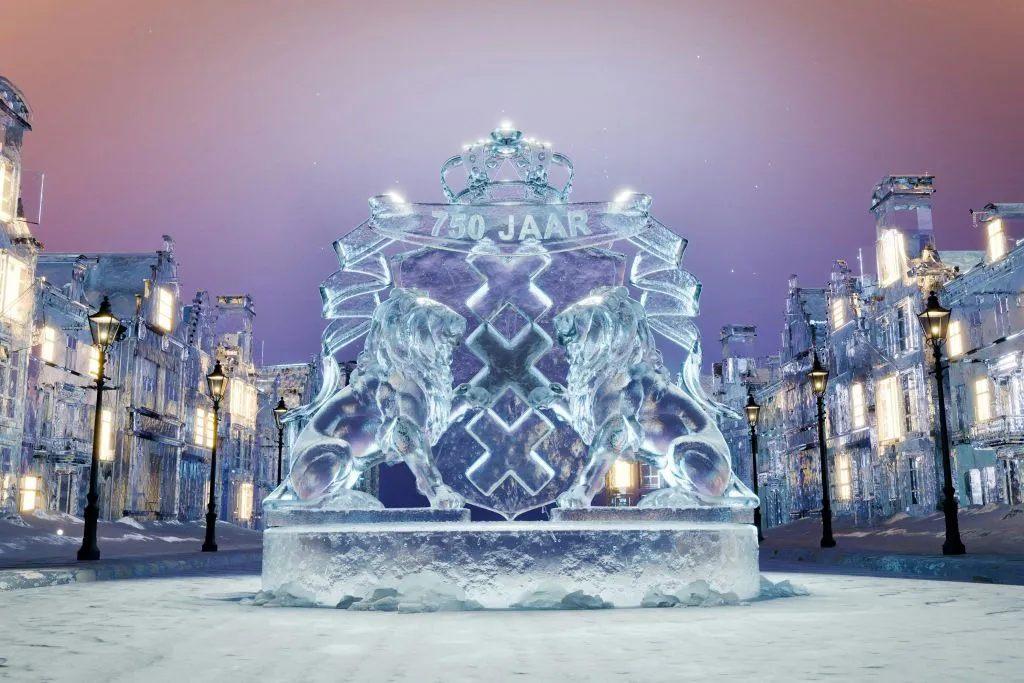 Art Below Zero: Entrée pour l'exposition de sculptures sur glace 
