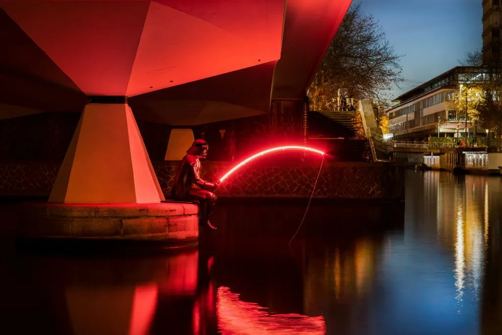 Light Festival: Croisière avec audioguide + chocolat chaud