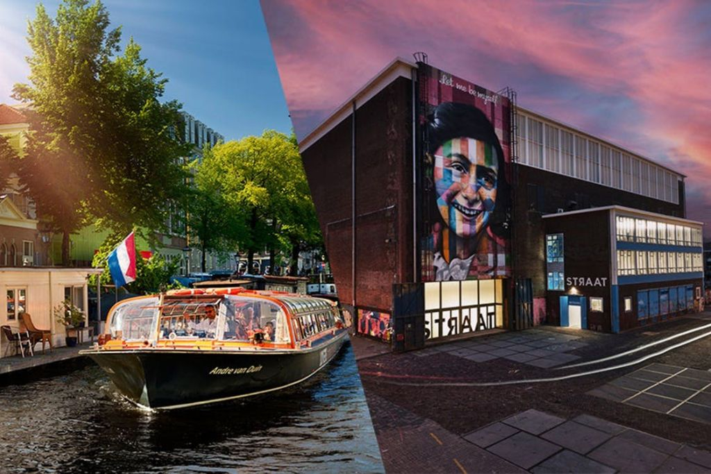 Amsterdã: STRAAT (Museu de Arte de Rua) + 1 hora de cruzeiro pelo canal