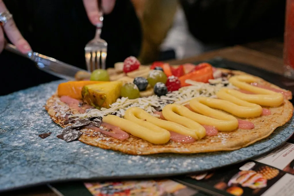 Mestres holandeses da panqueca: Panquecas e bebidas