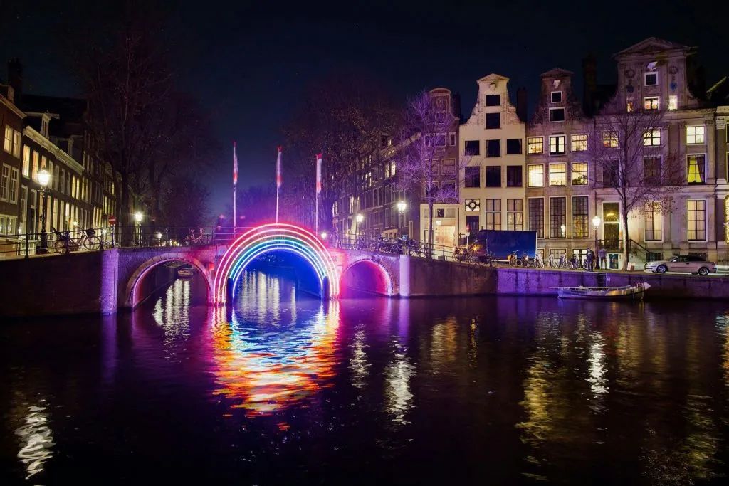 Amsterdam Winter Festival Card