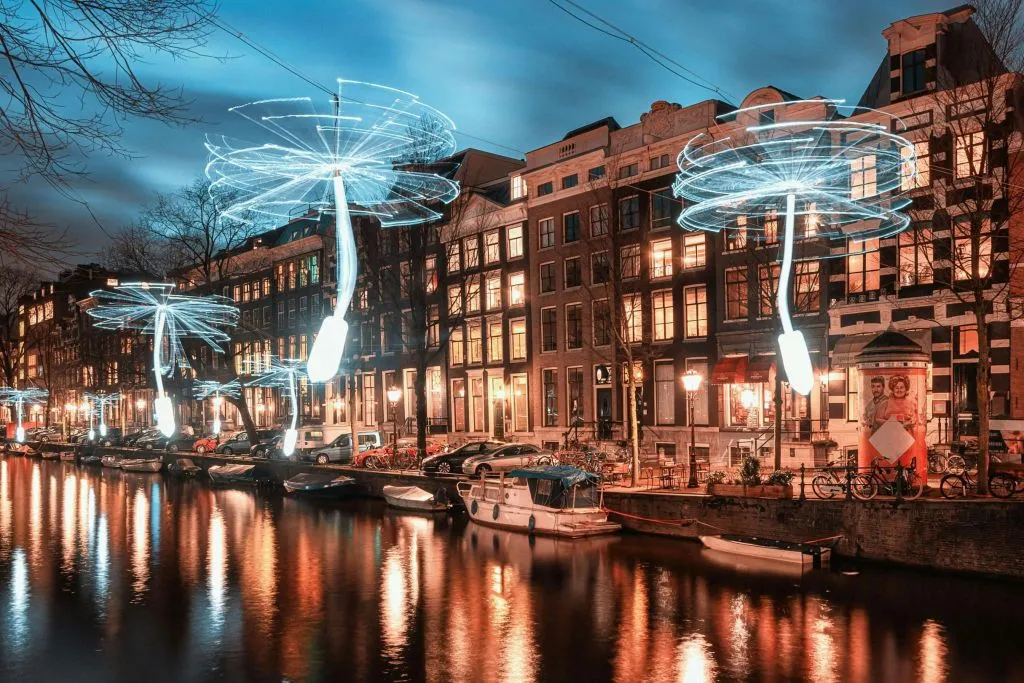 Amsterdam Winter Festival Card