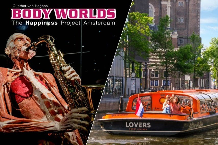 Amsterdam: Body Worlds + Canal Cruise