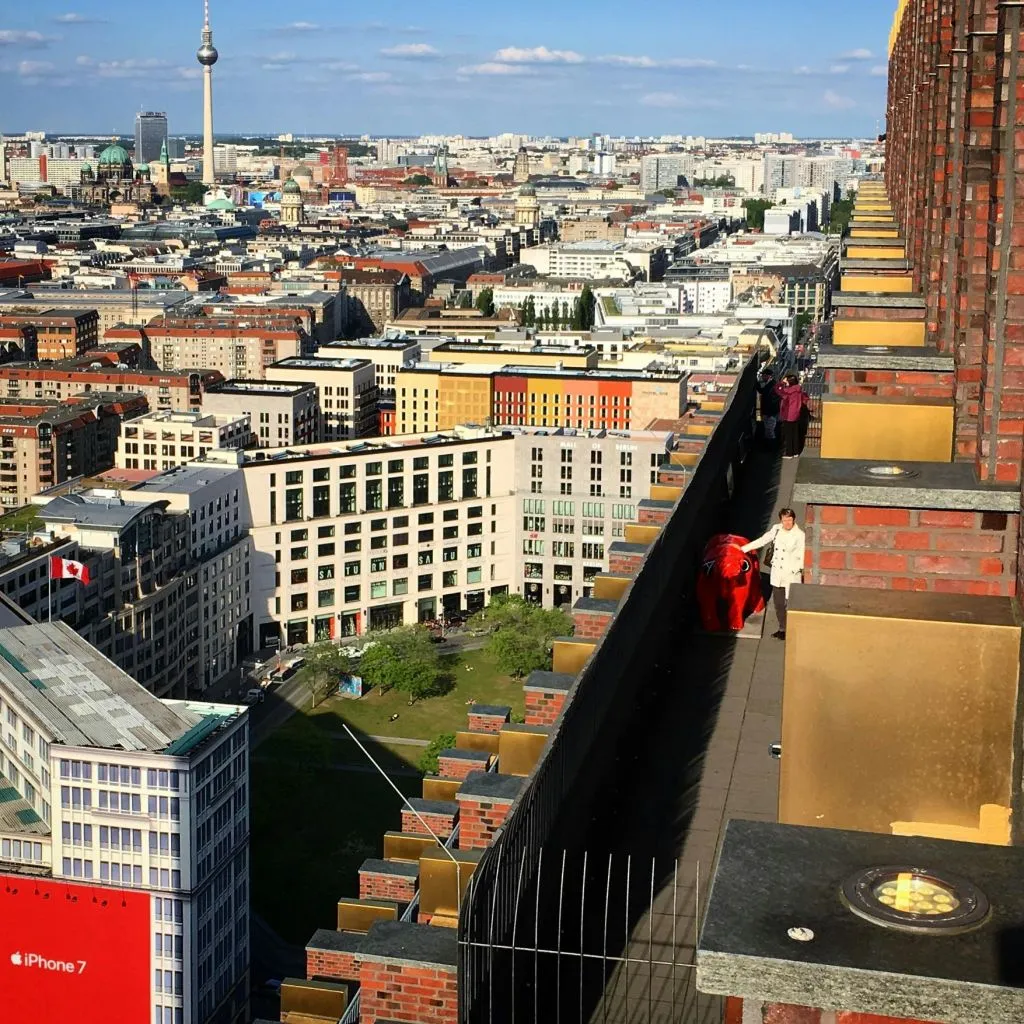 Panoramapunkt Berlin : Coupe-file