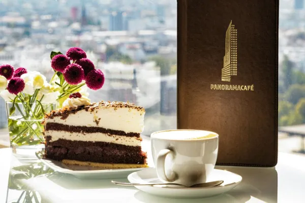 Panoramapunkt Berlin: Admissão VIP com Café & Bolo