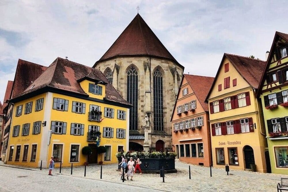 Castelo de Harburg, Dinkelsbühl e Rothenburg ob der Tauber: visita guiada saindo de Munique