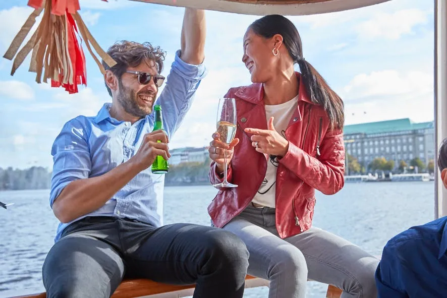Hamburgo: Bilhete de um dia para o cruzeiro hop-on hop-off Alster