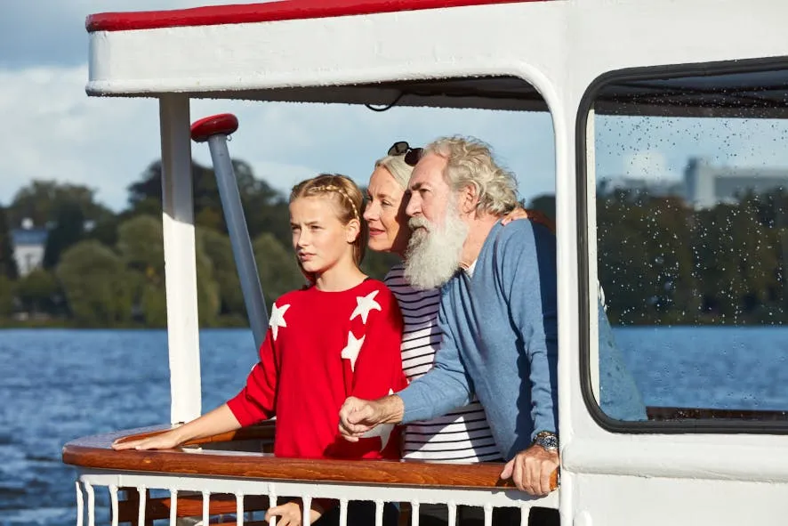 Hamburgo: Bilhete de um dia para o cruzeiro hop-on hop-off Alster