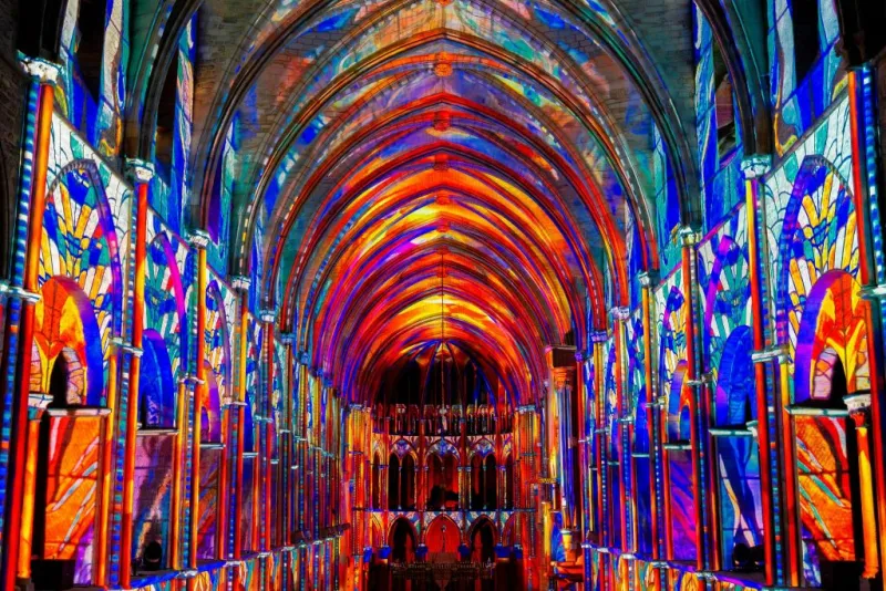 Luminiscence Perpignan : expérience lumineuse immersive