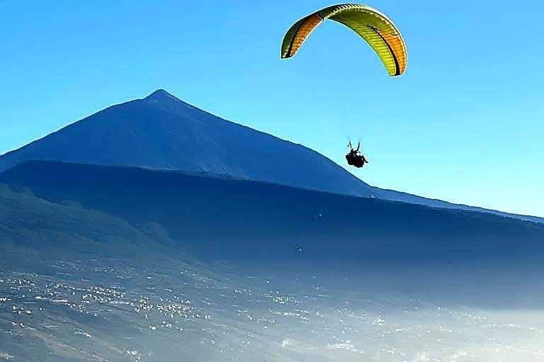 Parque Nacional del Teide: Vuelo en Parapente